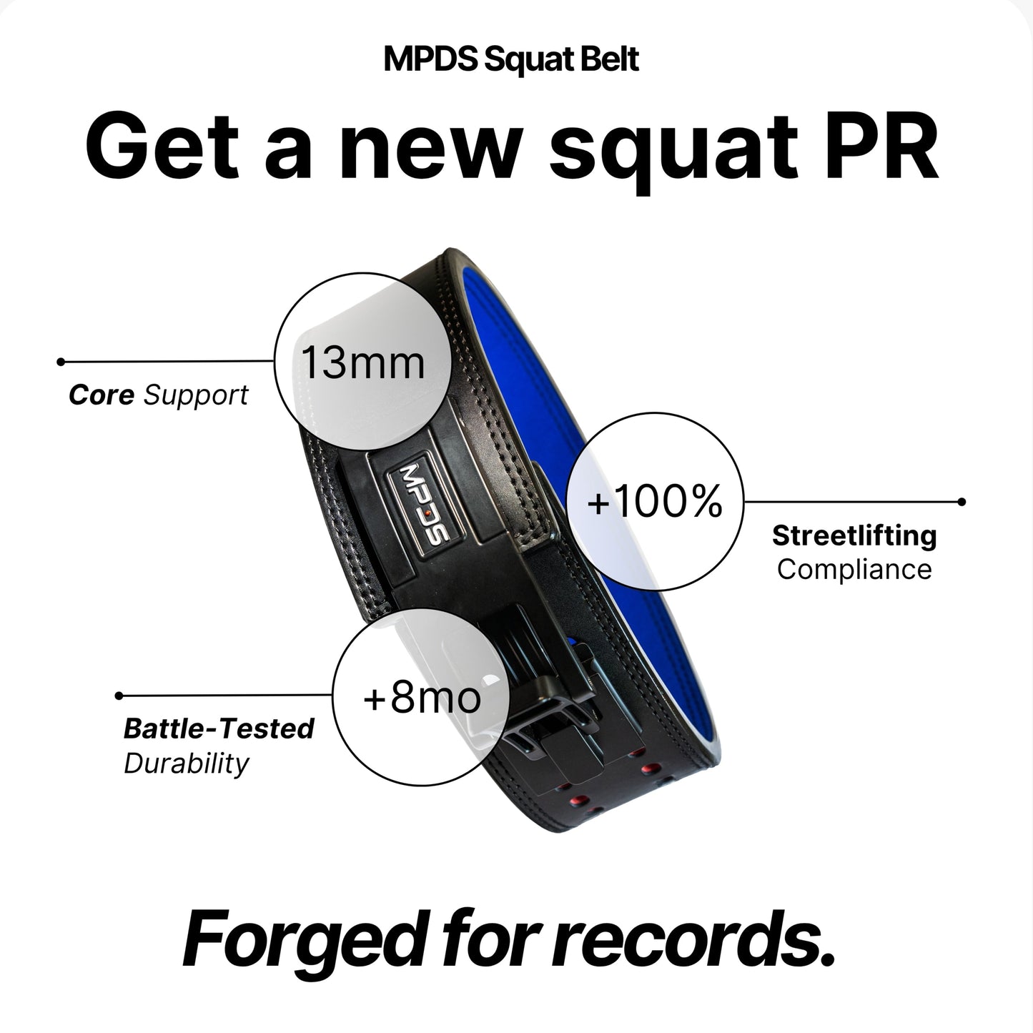 MPDS Squat Belt