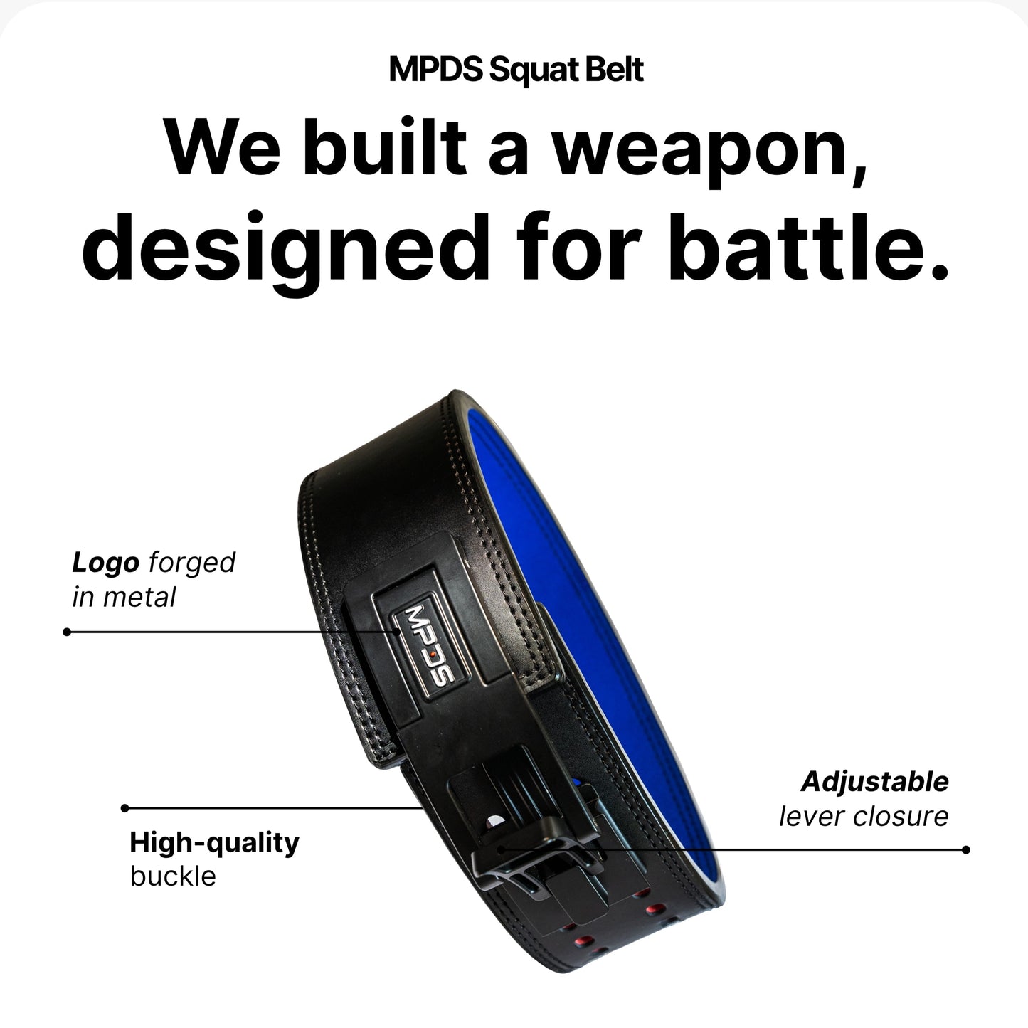 MPDS Squat Belt