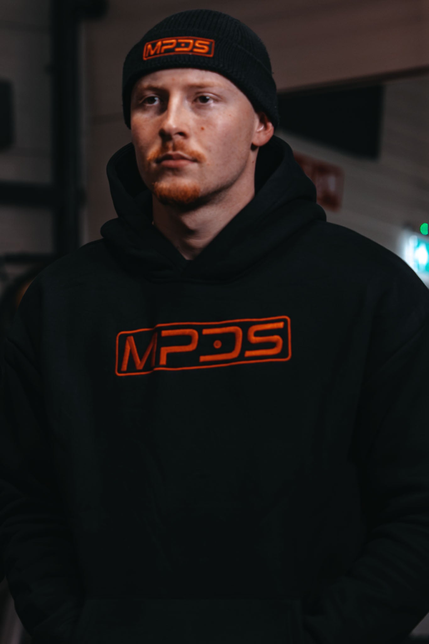 Fleece Hoodie Red