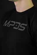 Camiseta con logo reflectante