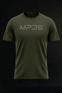 Camiseta con logo reflectante