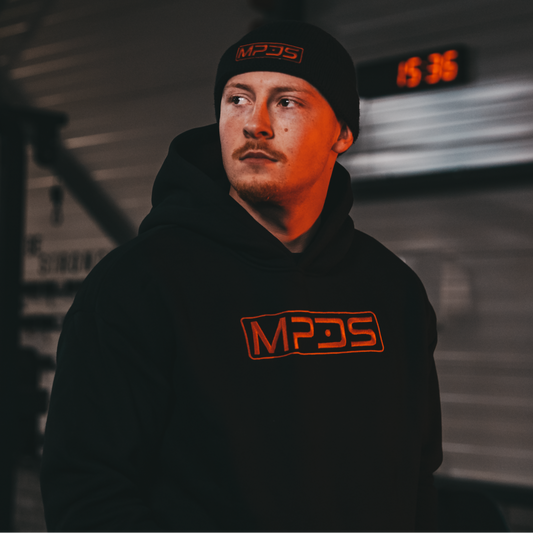 Fleece Hoodie Red