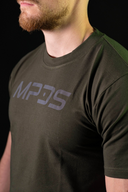 Camiseta con logo reflectante