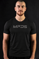 Camiseta con logo reflectante