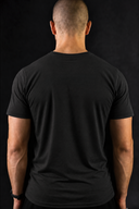 Camiseta con logo reflectante