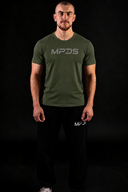 Camiseta con logo reflectante