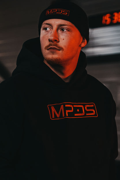 Fleece Hoodie Red